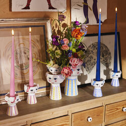 Eva ljusstake, bl&aring;, Bj&oslash;rn Wiinblad