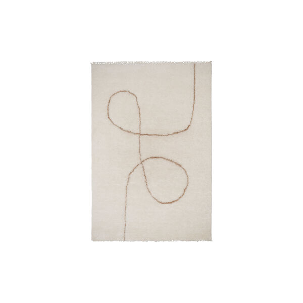 Astral Spiral golvmatta, camel, Linie Design