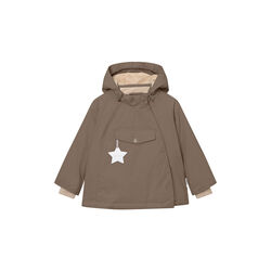 MATWANG Fleece Lined Winter Jacket, morel grey, Mini A Ture