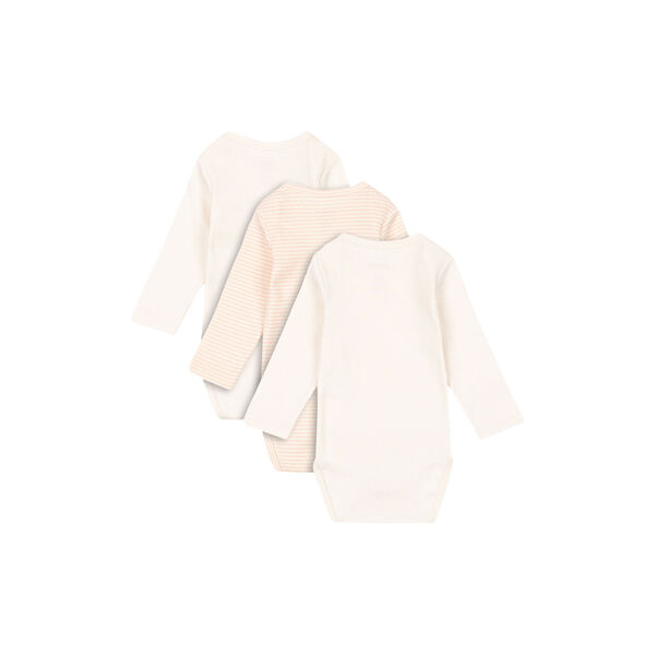 Fio Stripe 3-pack LS Body, blush mix Fio Stripe 3-pack LS Body, blush mix, Konges Sløjd
