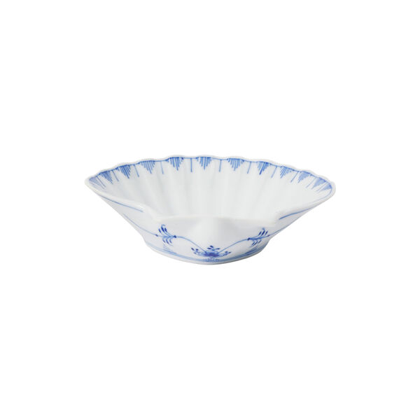 Blue Fluted Plain Shell Dish, Royal Copenhagen