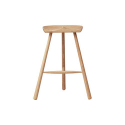 Shoemaker Chair™ no. 68, white oiled oak, Form & Refine