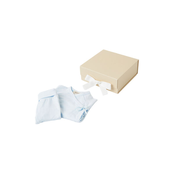 Gift Box Feet Bodysuit & Pants, light blue Gift Box Feet Bodysuit & Pants, light blue, MarMar Copenhagen