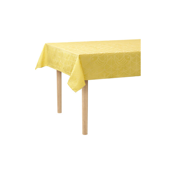P&aring;skdamast bordsduk, yellow, Georg Jensen Damask