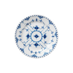 Blue Fluted Full Lace tallrik &Oslash; 19 cm, Royal Copenhagen