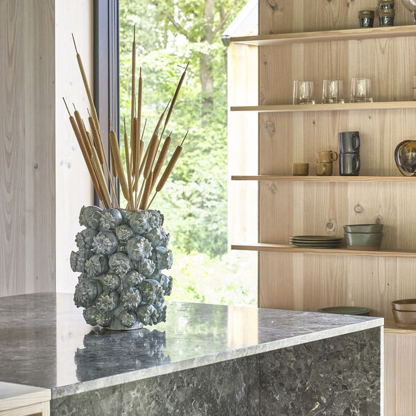 Elha vas/ytterkruka, ballad blue, Villa Collection