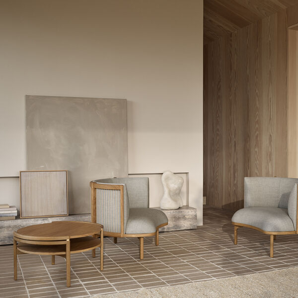 RF1905 Sideways Coffee Table, oiled oak, Carl Hansen & S&oslash;n