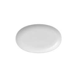 White Fluted assiett 23,5 cm, Royal Copenhagen