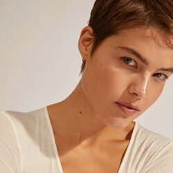 EBNA sm&aring; crystal hoops, gold-plated, Pilgrim