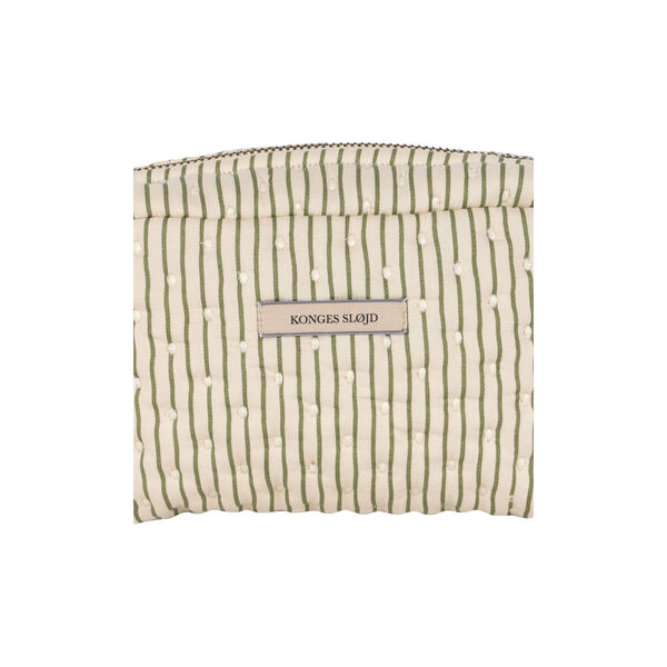 Small Toiletry Bag, tea stripe, Konges Sl&oslash;jd