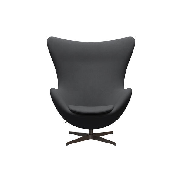 Ägget™ 3316 Loungestol, Christianshavn 1172 grey uni/brown bronze, Fritz Hansen