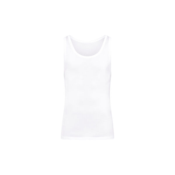 Cotton Pure Tank Top, white Cotton Pure Tank Top, white, HANRO