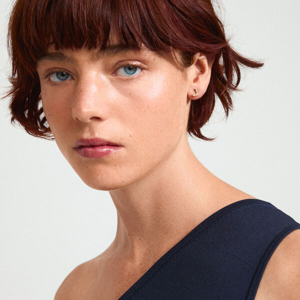 KORA Studs, guldpl&auml;terat, Pilgrim