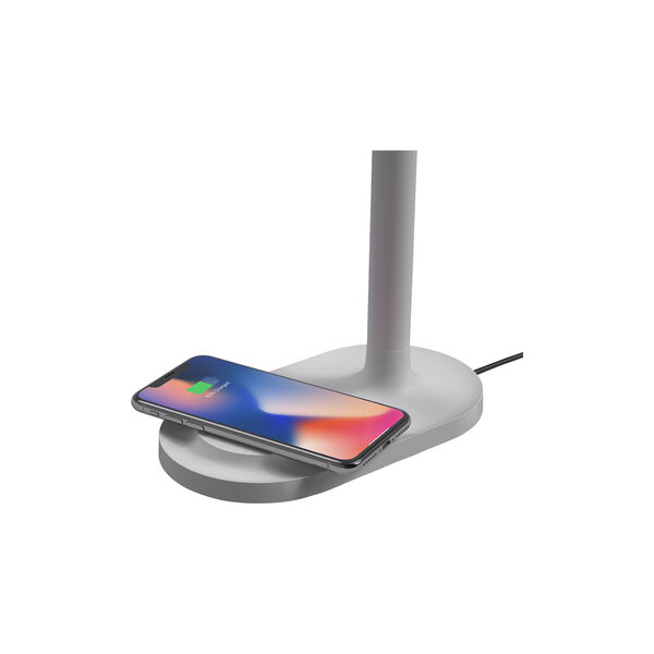 Emendo lampa med tr&aring;dl&ouml;s Qi-laddare, cloud, Eva Solo