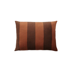 The Polychrome Cushion, 01001 orange brown, Silkeborg Uldspinderi