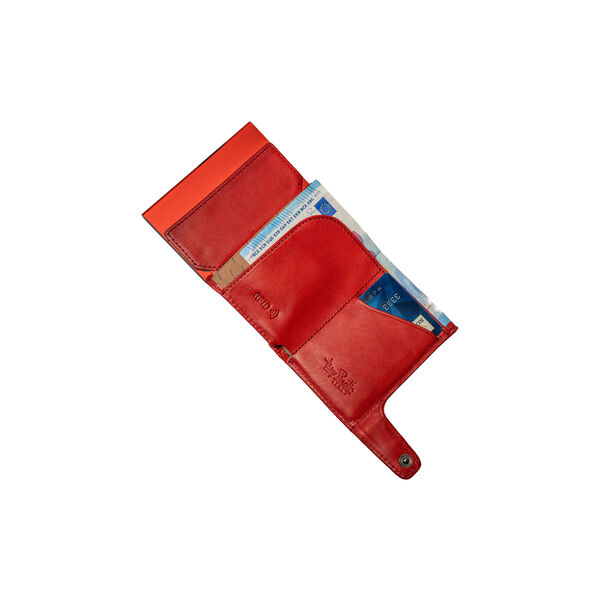 Cardholder, red, Tony Perotti