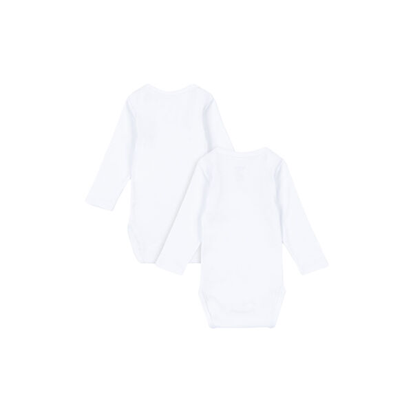 Piscina 2-pack LS Body, optic white Piscina 2-pack LS Body, optic white, Konges Sløjd