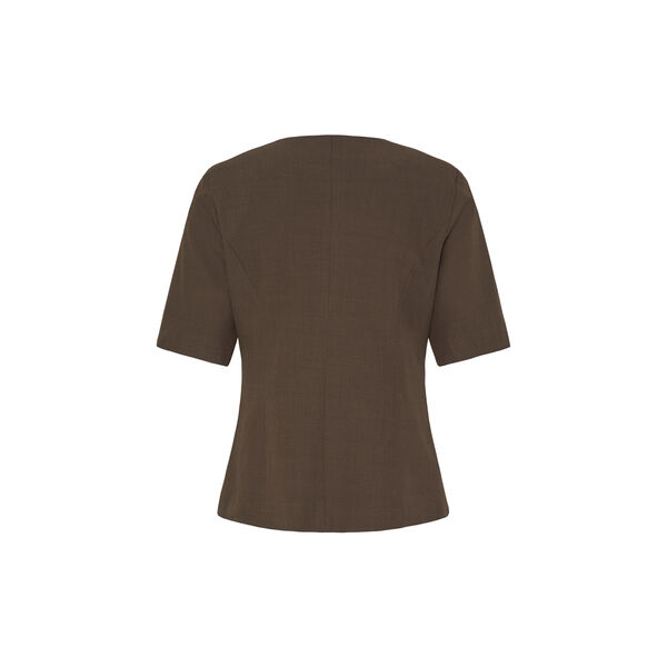 IHFAVA SS Blazer, slate black melange, ICHI