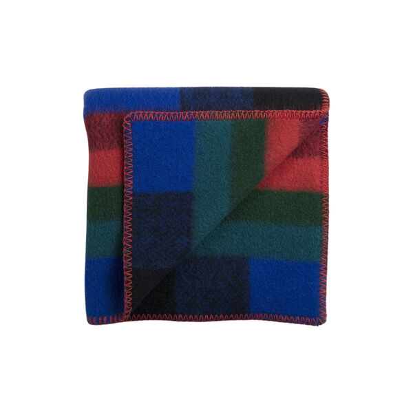 MIKKEL Half Size Throw, dark, Røros Tweed