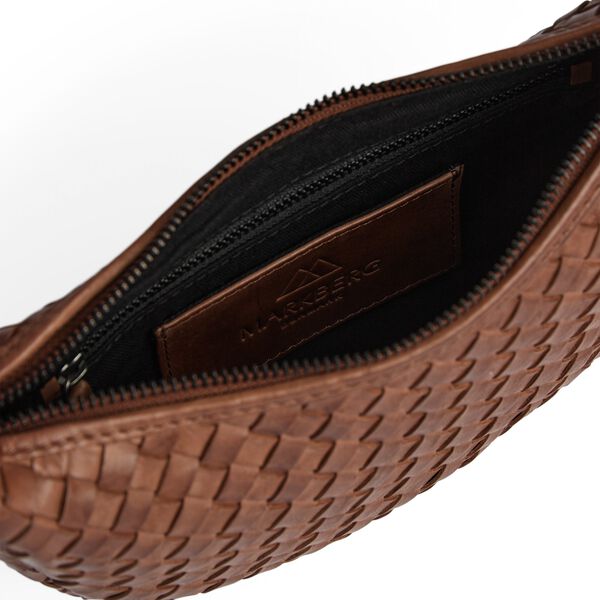 GabyMBG Cross. Bag Weave, cognac, Markberg