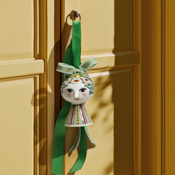 Eva Julhänge 2025, grön, Bjørn Wiinblad