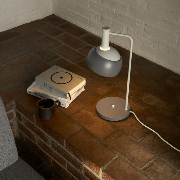FJ Elements Table Lamp, original grey, Louis Poulsen