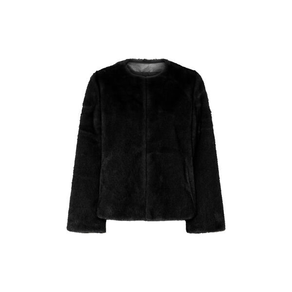 Fur Coat, black, Micha