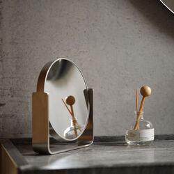 Ume bordsspegel m 5x förstoring, steel, Zone Denmark