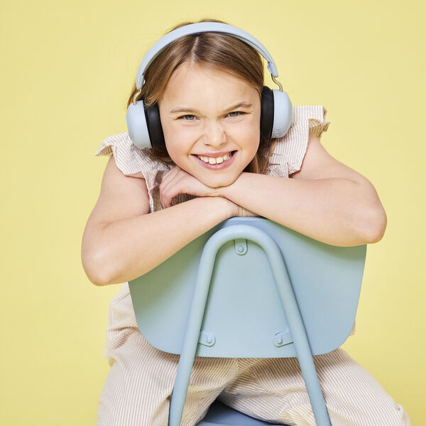 Buzz Safe Audio ANC headphones, cloudy blue, Kreafunk