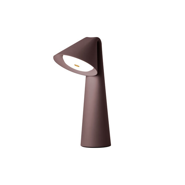 Ami Portable Lamp, chocolate clay, FRANDSEN