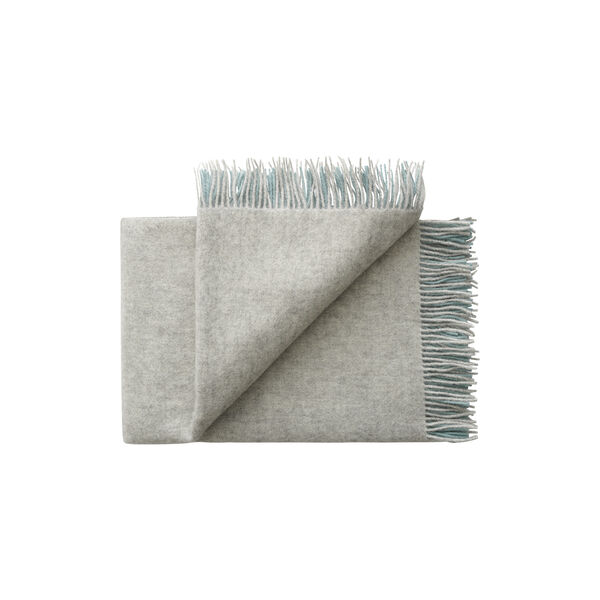 Drej&oslash; Throw, 05206 aqua, Silkeborg Uldspinderi