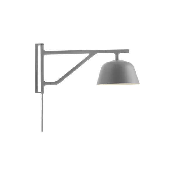 Ambit Wall Lamp, grey Ambit Wall Lamp, grey, Muuto
