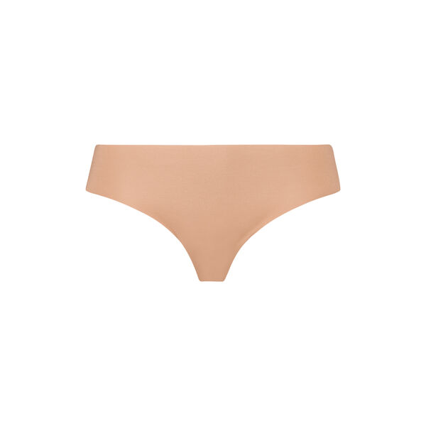 Invisible Cotton Midi Briefs, beige Invisible Cotton Midi Briefs, beige, HANRO