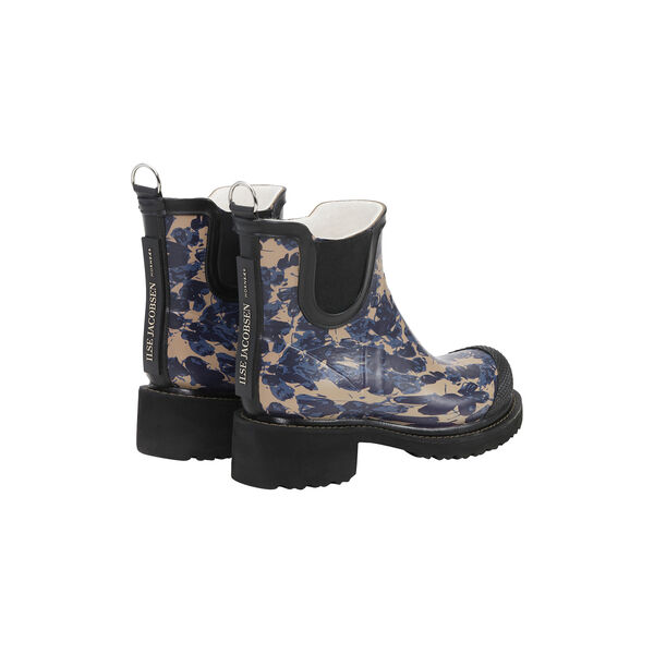Short Rubber Boot | Beige Butterfly | Gummist&ouml;vel, Ilse Jacobsen Hornb&aelig;k