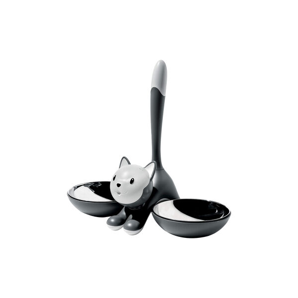 Tigrito kattsk&aring;l, gr&aring;, Alessi