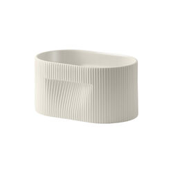Ridge Planter, off white, Muuto