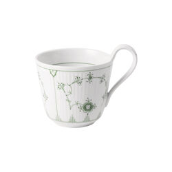 Green Fluted Plain High Handle Cup 33 cl, Royal Copenhagen