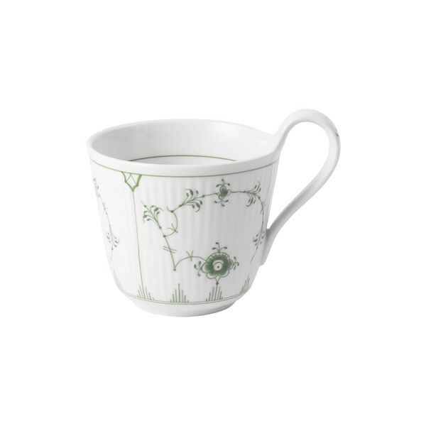 Green Fluted Plain High Handle Cup 33 cl Green Fluted Plain High Handle Cup 33 cl, Royal Copenhagen