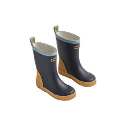 Rubber Boot Welly, navy, Wheat