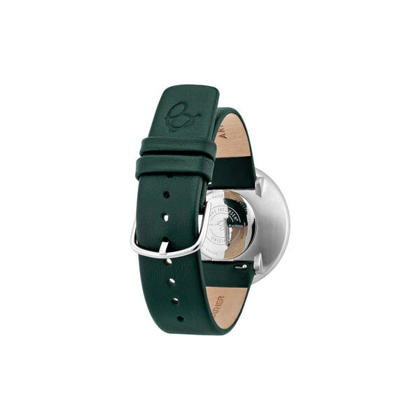 City Hall armbandsur, green/steel/green, Arne Jacobsen Watches