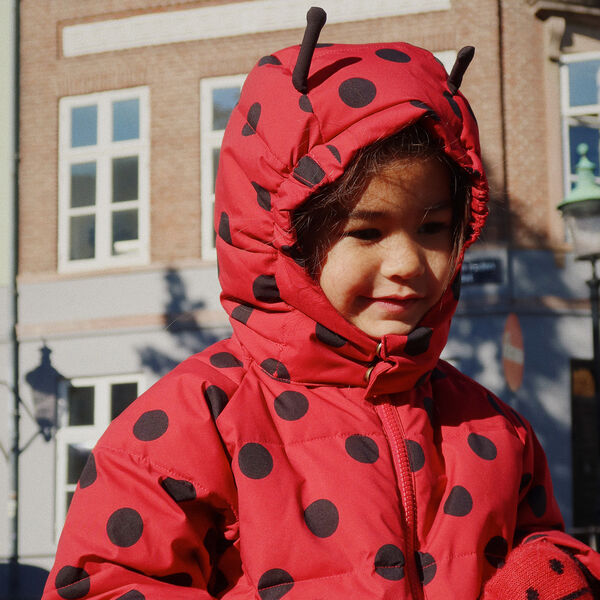 Ladybug Mittens, barbados cherry, Konges Sløjd