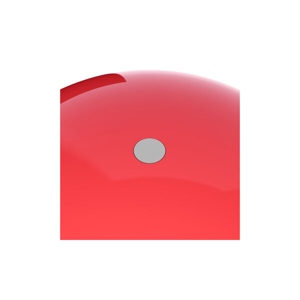 Wire Portabel bordslampa, red, Verpan