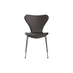 Series 7&trade; 3107 Fully Upholstered Chair, Essential dark brown, Fritz Hansen