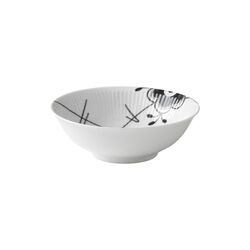 Black Fluted Mega sk&aring;l, 35 cl, Royal Copenhagen