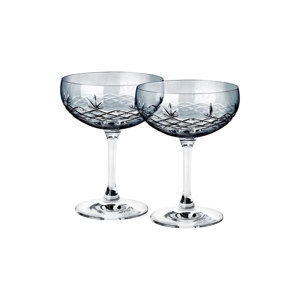 Crispy Gatsby glas, sapphire, Frederik Bagger