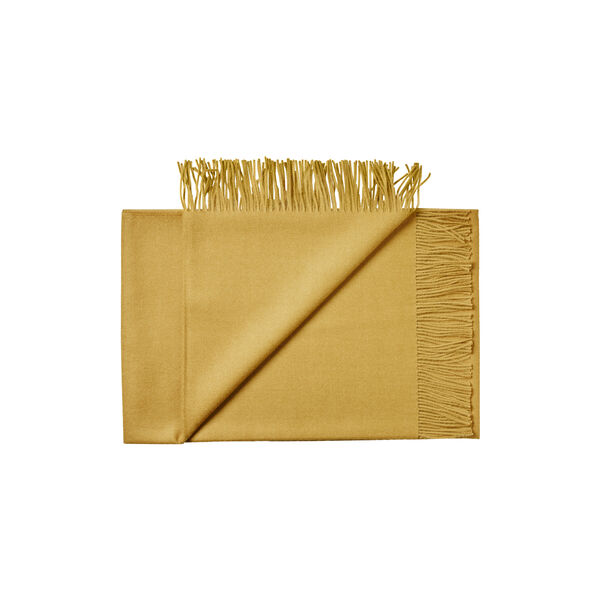 Lima Throw, 05500 ochre yellow, Silkeborg Uldspinderi