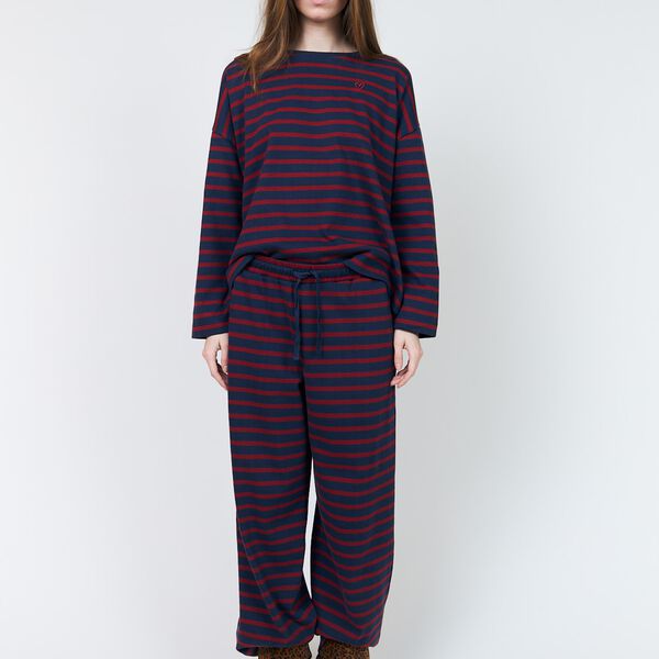 DemiLL Sweatshirt LS, bordeaux, Lollys Laundry