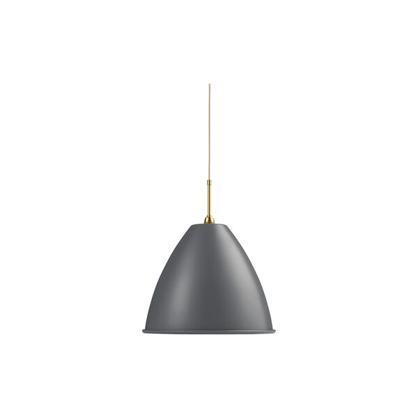 Bestlite BL9 L pendel, grå/mässing Bestlite BL9 L pendel, grå/mässing, GUBI