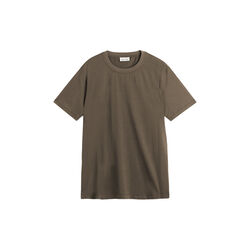 4893 - T-Shirt, brown, SAND Copenhagen