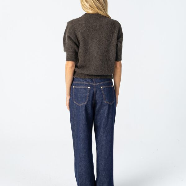 Jeans - Petra fit, dark blue denim, Coster Copenhagen